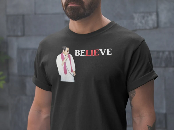Jim Jones Shirt Believe Shirt Jim Jones Lie Shirt The Peoples Temple