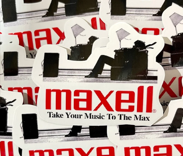 Maxell Sticker Maxell Computer Sticker Maxell Hydroflask Sticker Maxell Cassette Tape