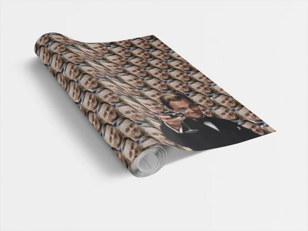 Leonardo DiCaprio Paper- Custom Wrapping Paper- Leonardo DiCaprio Gift Wrap