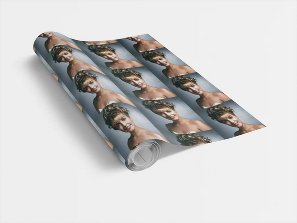 Laura Palmer Wrapping Paper- Custom Wrapping Paper- Laura Palmer Gift Wrap Twin Peaks