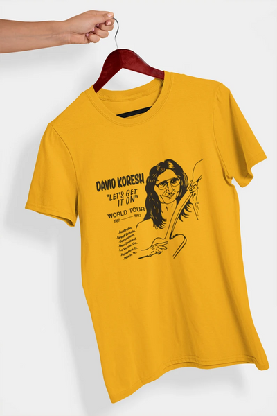 David Koresh World Tour Shirt David Koresh Shirt Branch Davidians Shirt