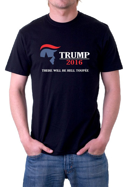 THERE WILL BE HELL TOUPEE T-Shirt