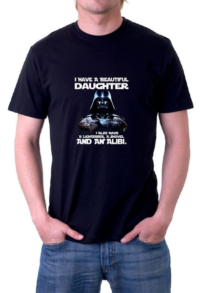 Darth Vader Daughter T-Shirt. Even villains love their daughters!