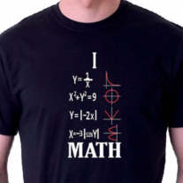 I Love Math T-Shirt