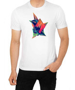 Multicolor Abstract Bird T-Shirt