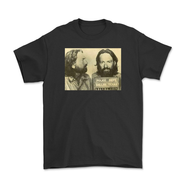 Willie Nelson Mugshot Shirt