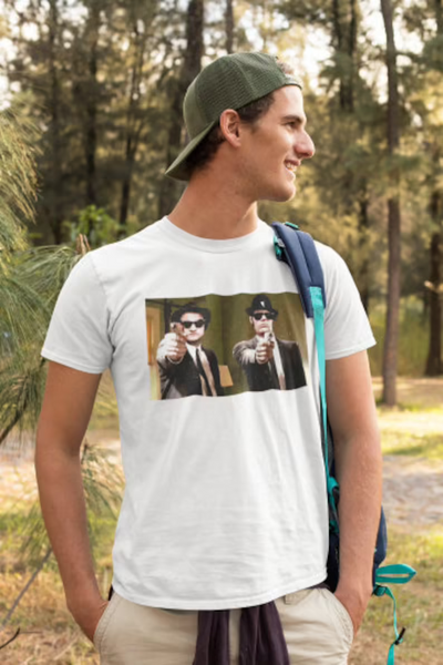 This T-Shirt is printed on a Gildan 5000 T-Shirt. I use high-quality water-based Eco friendly inks that give high print resistance and color saturation. Because of the high ink density and quality, they stay on your T-shirt for a long time without fading.

Unisex T-SHIRT SIZE CHART:
Sizes in inches & centimeters (Width* Length*)
-----------------------------------------------------------------
SMALL - 19.5 in (50.0 cm) - 27.0 in (69.0 cm)
MEDIUM - 20.8 in (53.0 cm) - 27.9 in (71.0 cm)
LARGE - 22.0 in (56.0 cm) - 28.7 in (73.0 cm)
X-LARGE - 23.2 in (59.0 cm) - 29.5 in (75.0 cm)
XX-LARGE - 25.5 in (65.0 cm) - 31.0 in (79.0 cm)
-----------------------------------------------------------------
*NOTE: Size Tolerance +/- 2 cm

T-SHIRT & GARMENT CARE:
Washing: Wash inside out with cold water with similar colors using a gentle cycle!
Drying: Tumble dry low or hang-dry!