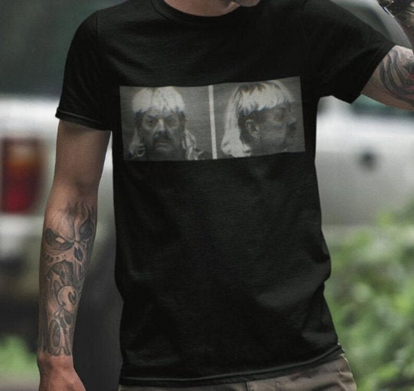 Joe Exotic Mugshot Shirt Tiger King Shirt Tiger Netflix Shirt