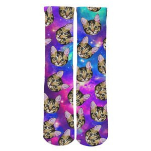 Item of the Day - Galaxy Cat Socks