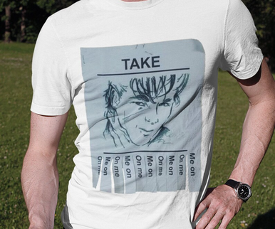 Take on Me Take Me On Shirt A-ha Tribute Shirt 80's shirt