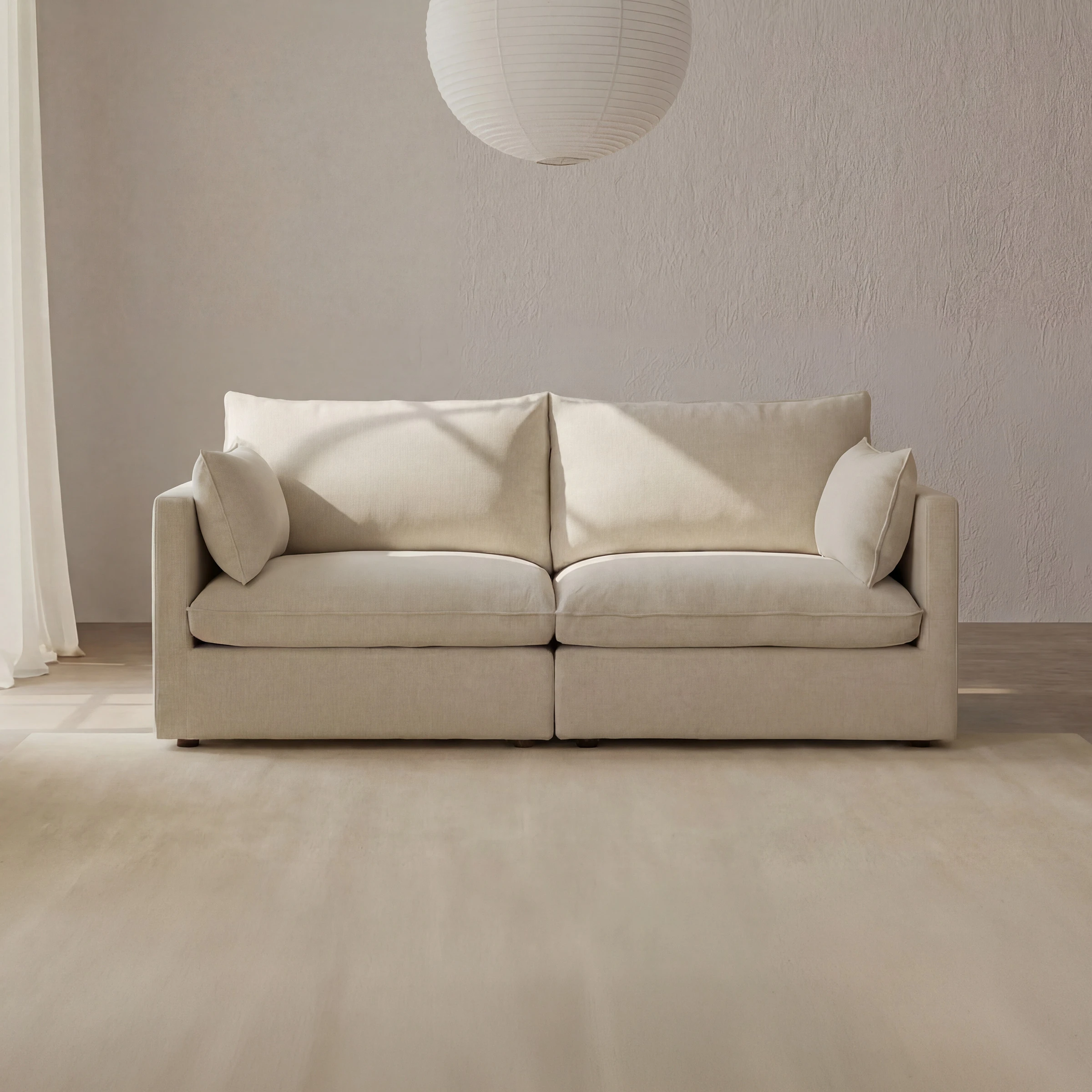 a couch in a room