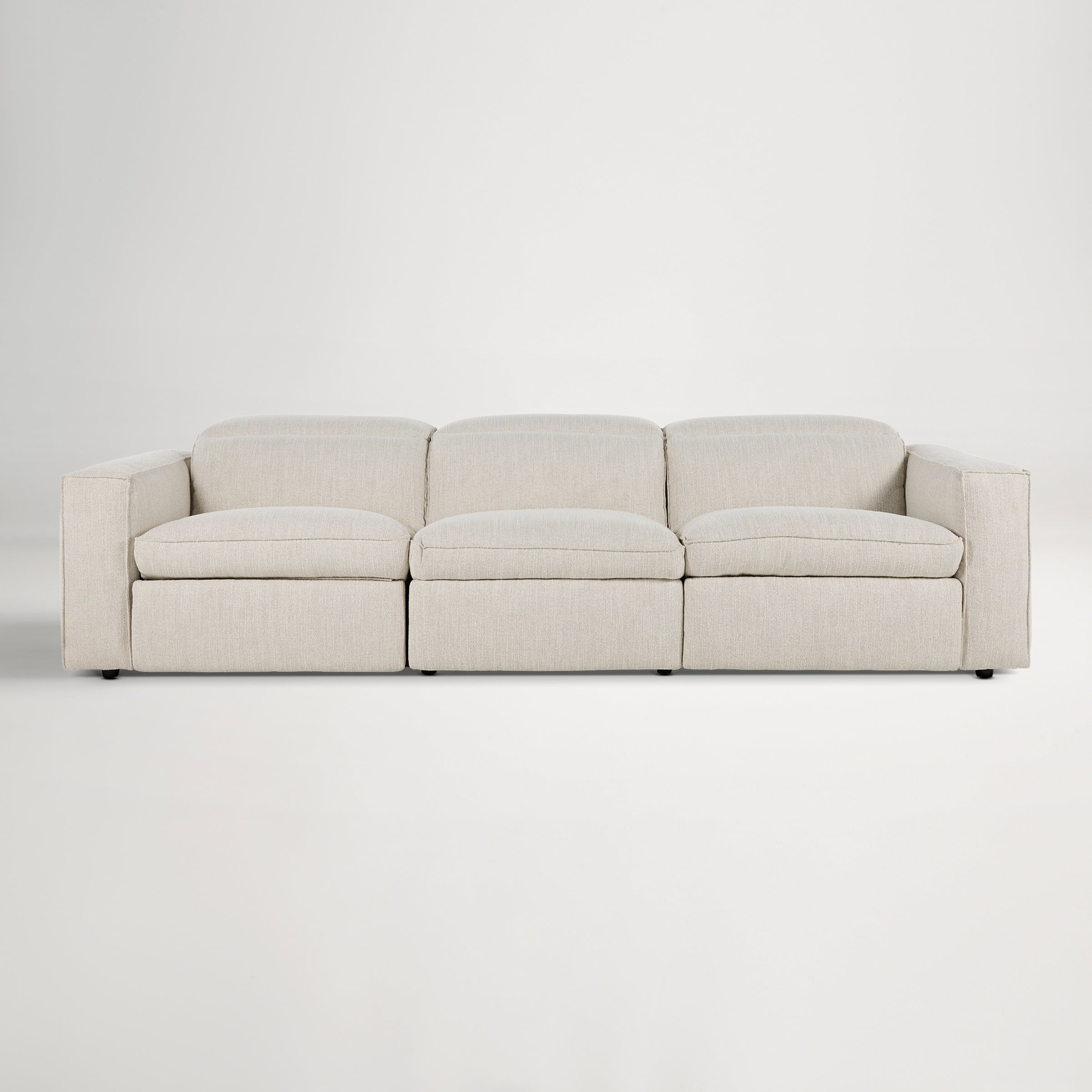 Abode 4 Seat Recliner Sofa - Luxe Taupe