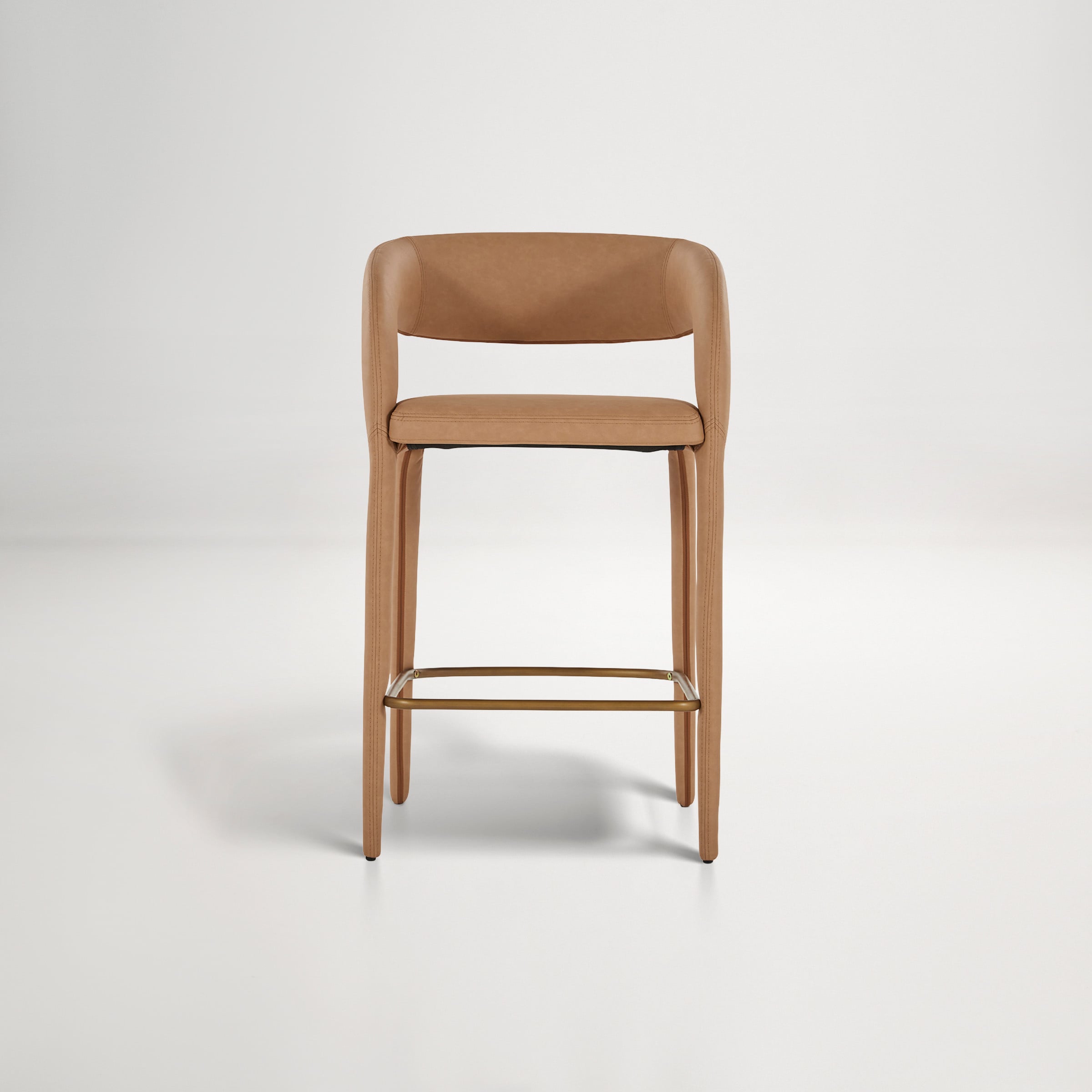 Helena Bar Stool - Tan PU