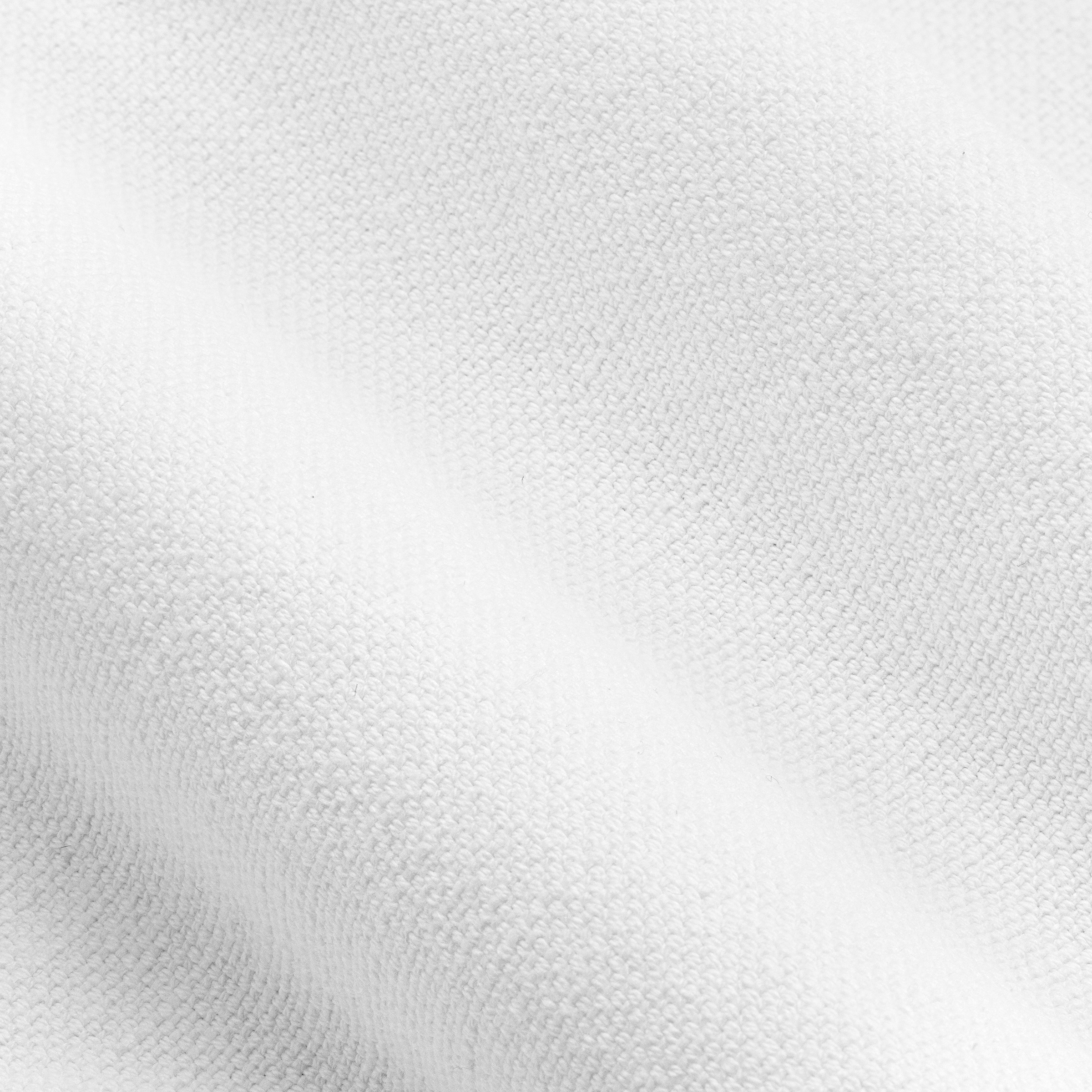 a white surface with a black background
