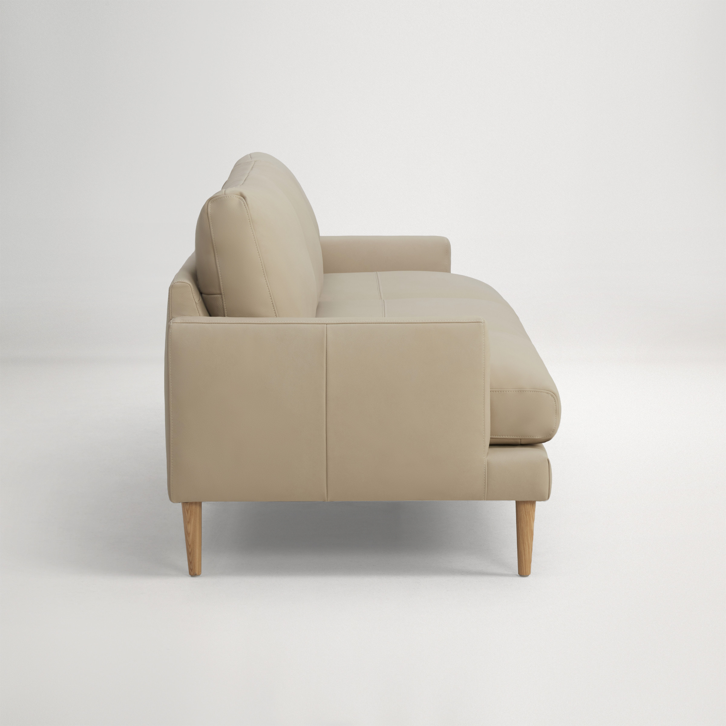 a white chair with a cushion