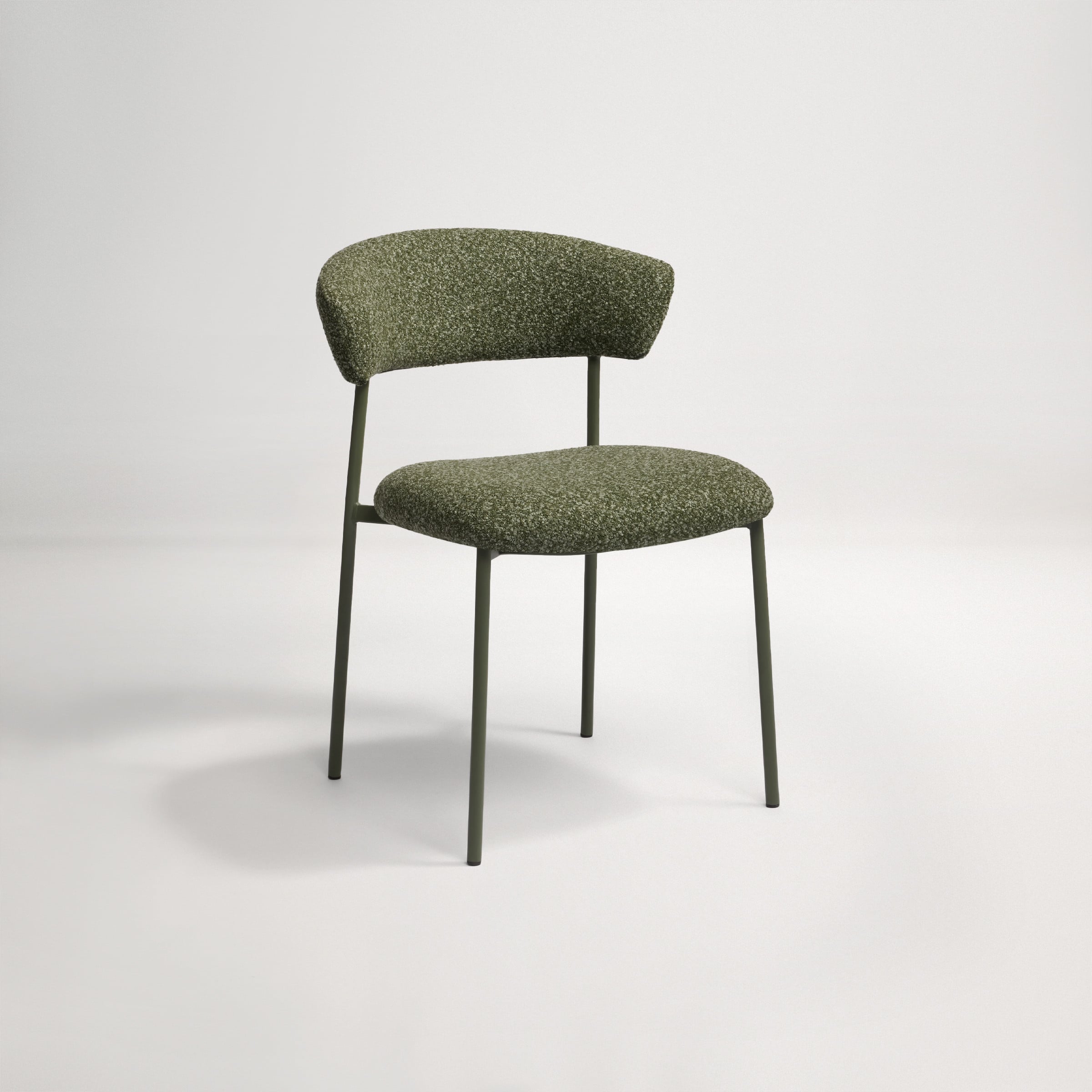 a chair with a cushion