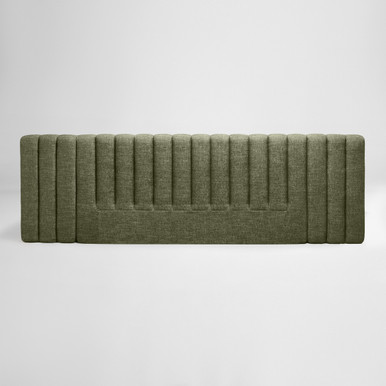 Arlo King Tufted Wide Headboard - Cleo Green