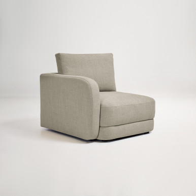 Cosmo Modular Left Arm - Luxe Taupe
