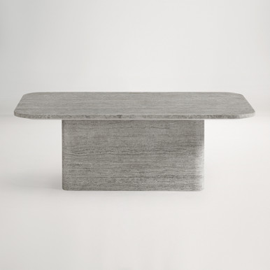 Cava Rectangle Coffee Table - Hearthstone Grey