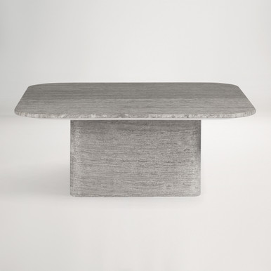 Cava Square Coffee Table - Hearthstone Grey
