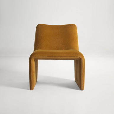 Evo Armchair - Mohair Mustard