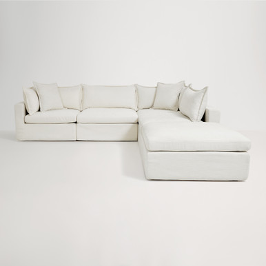 Haven Corner Sofa - Luxe Ivory