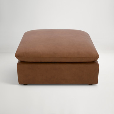 Hudson Large Ottoman - Tuscany Tan