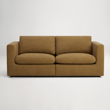 Hudson Mini 3 Seat Sofa - Luxe Spice