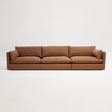 Loft 5 Seat Sofa - Luxe Rust