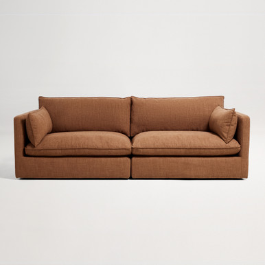 Loft 4 Seat Sofa - Luxe Rust