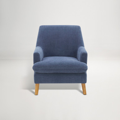 Linda Accent Chair - Aurora Blue