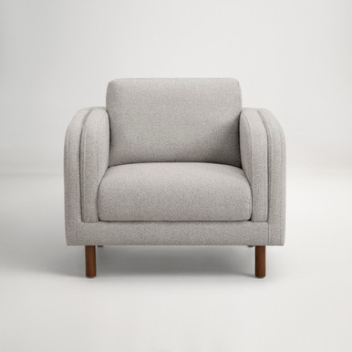 Lila Armchair - Aria Grey