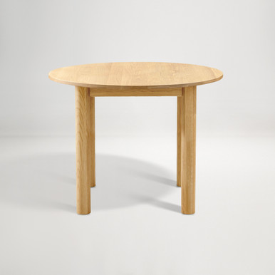 Ollie 100cm Round Dining Table - Oak