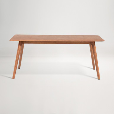 Oskar 180cm Dining Table - Walnut Brown