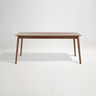 Otis 180cm Dining Table - Walnut Brown