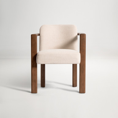 Nora Dining Chair - Brown Ash/Natural