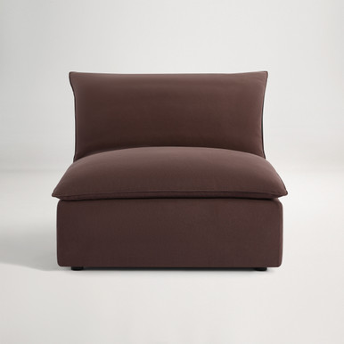 Billow Modular Armless - Amalfi Chocolate