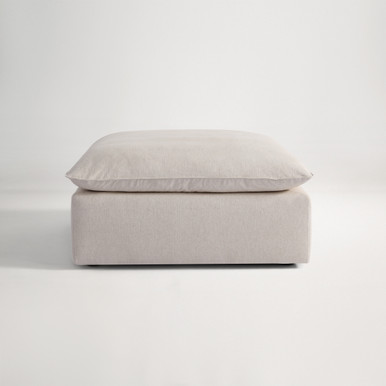 Billow Ottoman - Florence Natural