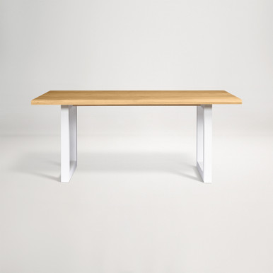 Bronte 180cm Dining Table - Natural/White