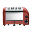 Dualit DUALIT TOASTER 4 SLICE NEWGEN RED 47061 WITH 5 YEAR WTY IN HEIDELBERG