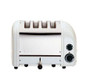 Dualit DUALIT TOASTER 4 SLICE NEWGEN CANVAS WHITE 47075 WITH 5 YEAR WTY HAND MADE IN UK 