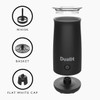  Dualit Hot Chocolate Maker & Milk Frother – One-Touch Barista‑Style Black 
