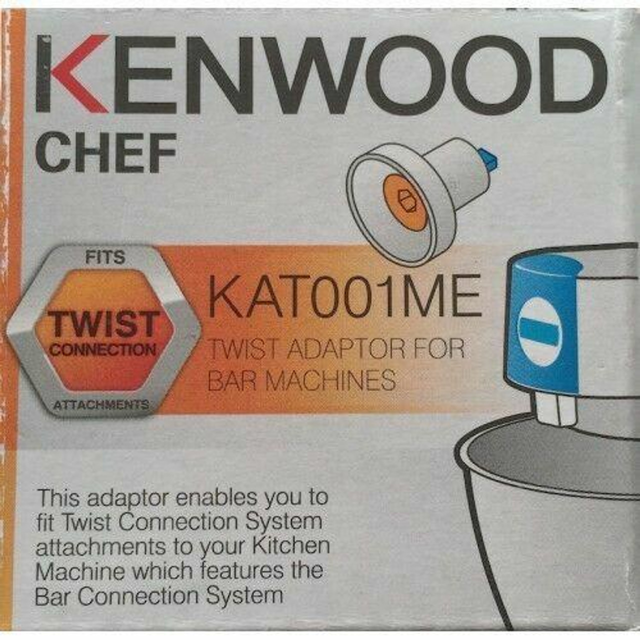 Kenwood Pasta Extruder Shaper Attachment (KAX910ME)