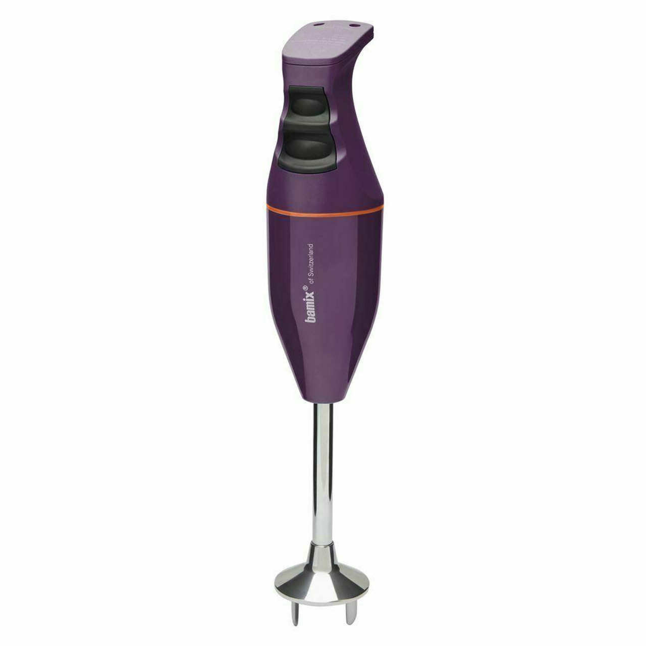 BAMIX CLASSIC STICK BLENDER 76010 AUBERGINE SWISS MADE 20 YR MOTOR