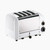 Dualit DUALIT TOASTER 4 SLICE NEWGEN WHITE 47063 WITH 5 YEAR WTY HAND MADE IN UK Dualit DUALIT TOASTER 4 SLICE NEWGEN WHITE 47063 WITH 5 YEAR WTY HAND MADE IN UK