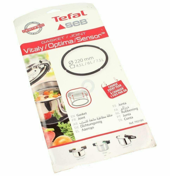 Tefal TEFAL PRESSURE COOKER GASKET 792189 VITALY OPTIMA SENSOR KIWSTO IN HEIDELBERG