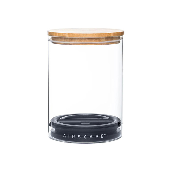 Airscape Glass 7-Inch Coffee Canister - 1lb   Airscape Glass 7-Inch Coffee Canister - 1lb