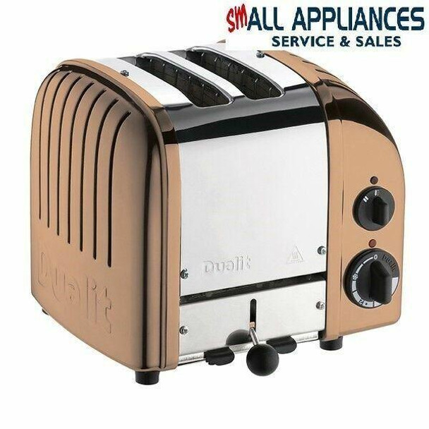 Dualit DUALIT TOASTER 2 SLICE COPPER 27450 CLASSIC WITH 5 YEAR WARRANTY IN HEIDELBERG