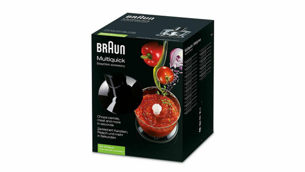 Braun BRAUN Multiquick 0X81364498 chopper accessory 500ML MQ30 Black IN HEIDELBERG