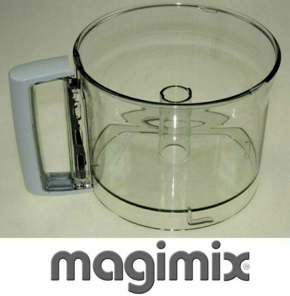 Magimix MAGIMIX BOWL 17339 FOR 5200 5200XL WHITE HANDLE GENUINE PART IN HEIDELBERG